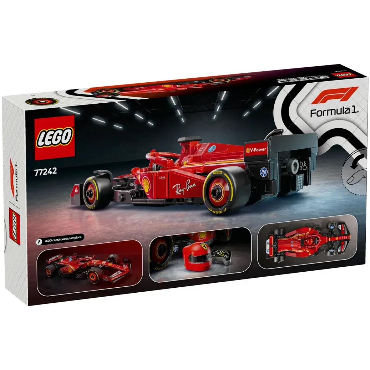LEGO Speed Champions Ferrari SF-24 F1 Race Car - Image 5