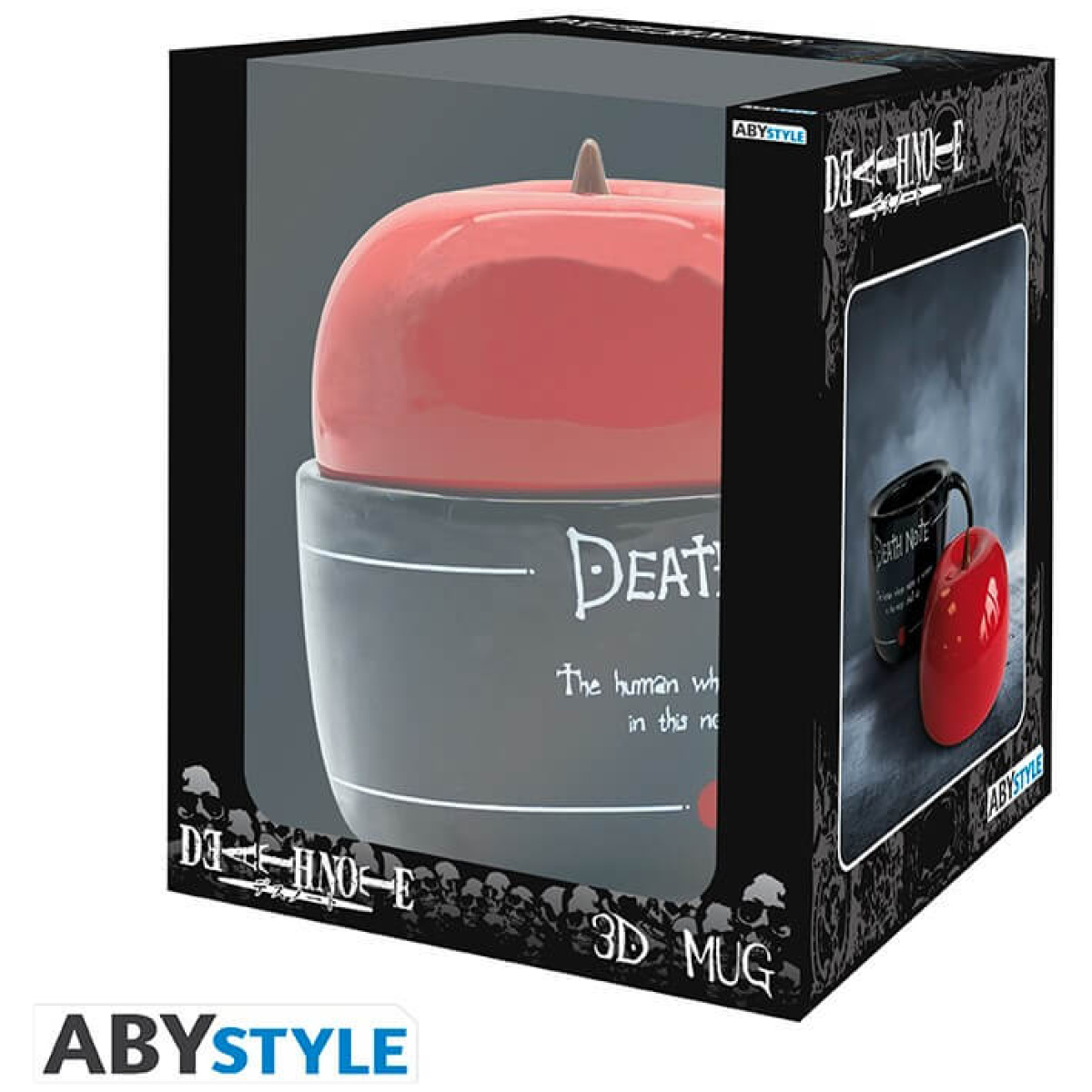 DEATH NOTE Mug 3D Apple 250ml - Image 4