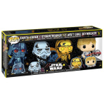 Funko POP! Star Wars: Retro - Darth Vader, Stormtrooper, C-3PO, Luke Skywalker 4-Pack special edition