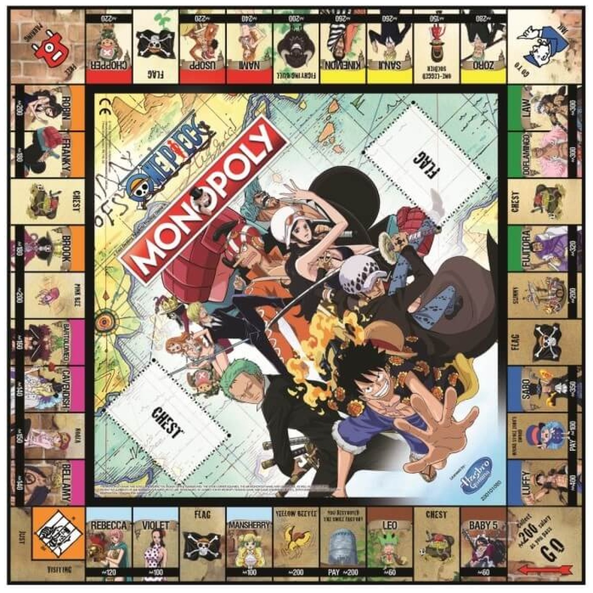 Winning Moves Monopoly: One Piece Board Game (English Laguage) - Image 3
