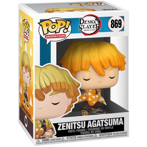 Funko POP! Demon Slayer: Kimetsu no Yaiba - Zenitsu Agatsuma #869
