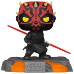 Funko POP! Star Wars: Red Saber Collection - Darth Maul (GITD) #520 gamestop exclusive - Image 2