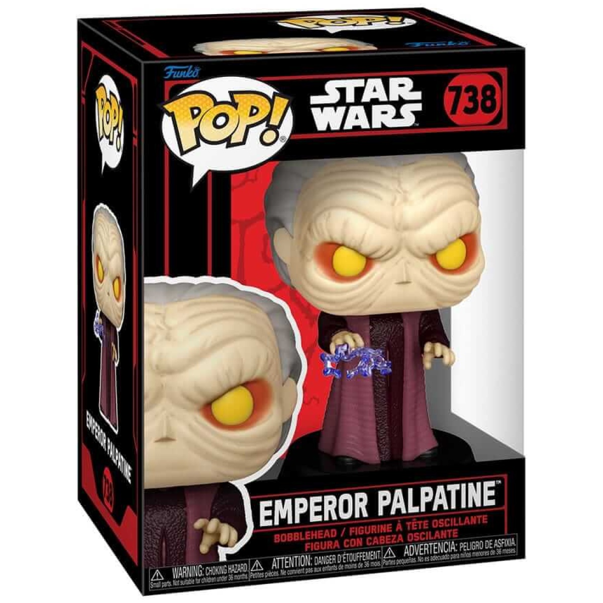 Funko POP! Star Wars - Emperor Palpatine #738 - Image 1