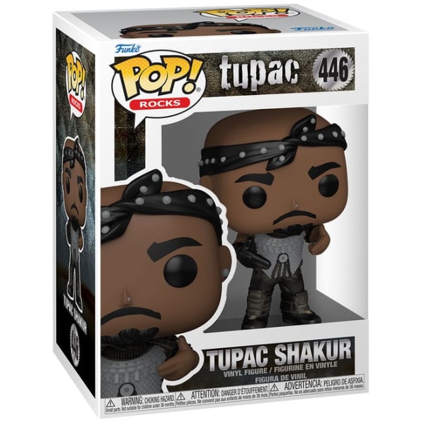Funko POP! Rocks: Music - Tupac Shakur (California Love) #446