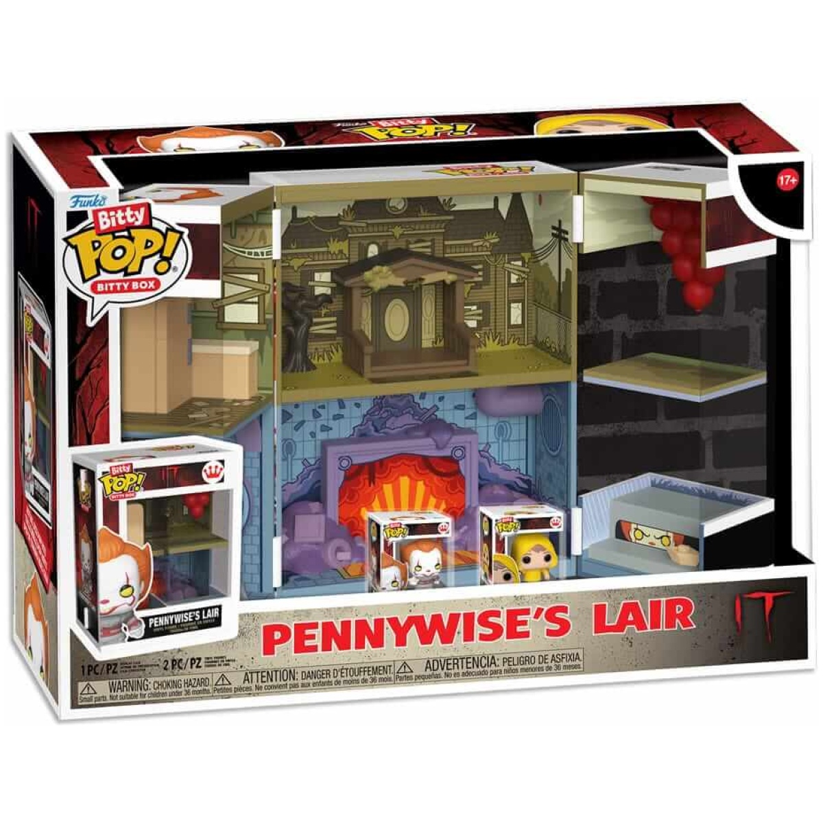 Funko Bitty POP! Box: IT - Pennywise's Lair - Image 1