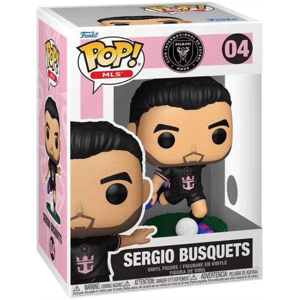 Funko POP! Football: Inter Miami - Sergio Busquets #04