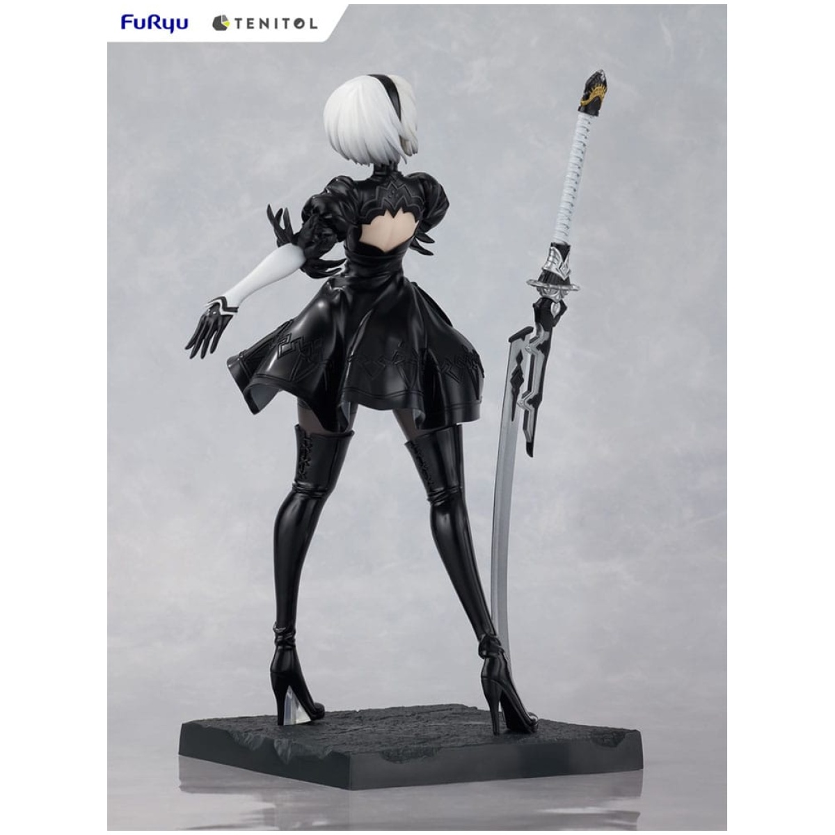 NieR:Automata Tenitol PVC Statue 2B Ver1.1a 22cm - Image 3