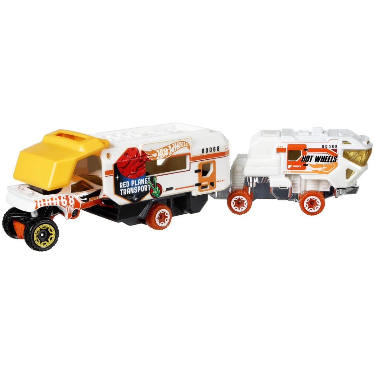 Mattel Hot Wheels Super Rigs - Red Planet Transport - Image 3