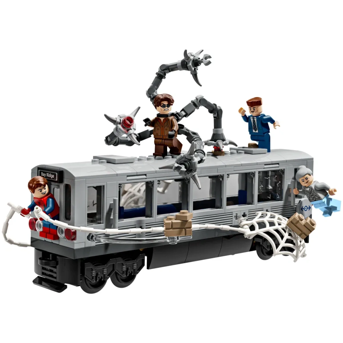 LEGO® Marvel: Spider-Man vs. Doc Ock Subway Train Scene - Image 2