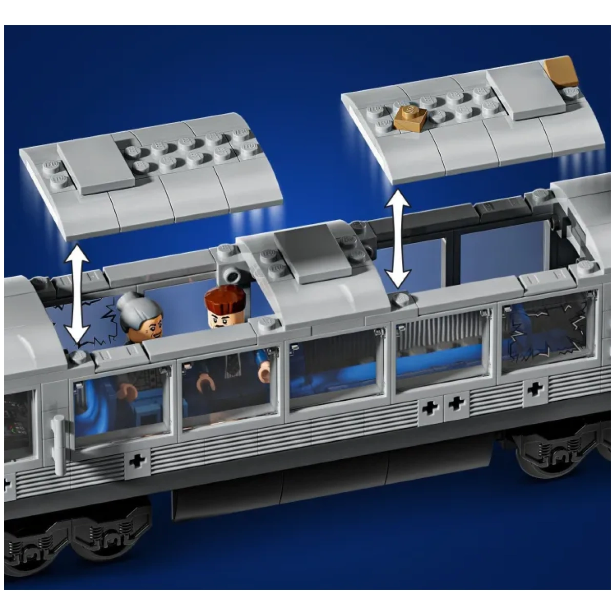 LEGO® Marvel: Spider-Man vs. Doc Ock Subway Train Scene - Image 5