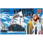 One piece Grand Ship Collection - marine Warship model kit