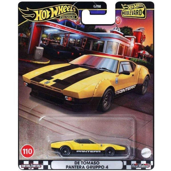 Mattel Hot Wheels Premium: Boulevard - De Tomaso Pantera Gruppo 4 Vehicle
