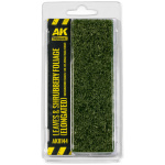 AK8144 Leaves and Shrubberry Foliage (Elongated-1:48, 1:35 or 1:32)