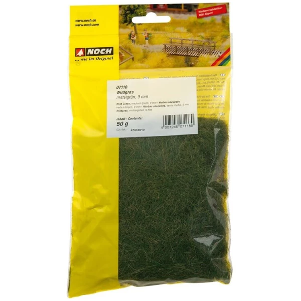 Wild Grass medium green 9 mm 50g
