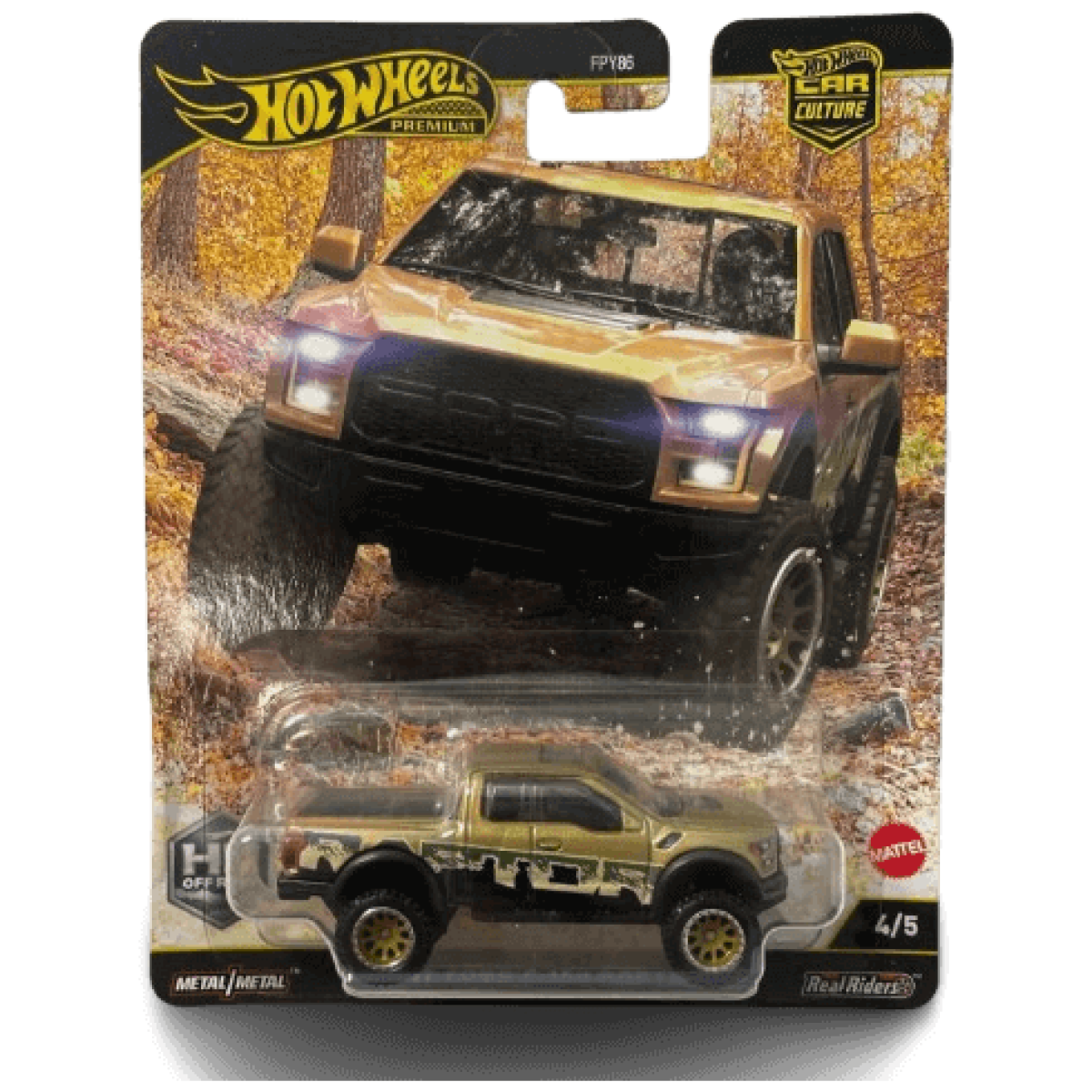 Mattel Hot Wheels Premium: Car Culture - 2017 Ford F-150 Raptor - Image 1