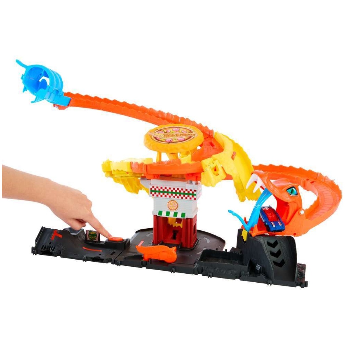 Mattel Hot Wheels® City - Pizza Slam Cobra Attack - Image 3