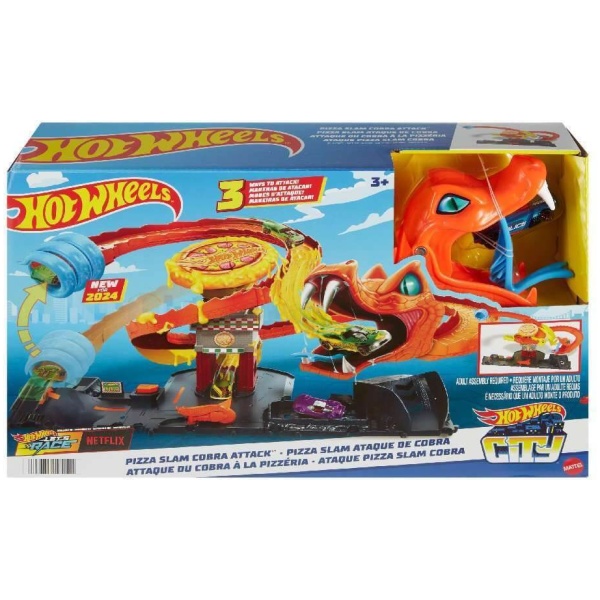Mattel Hot Wheels® City - Pizza Slam Cobra Attack