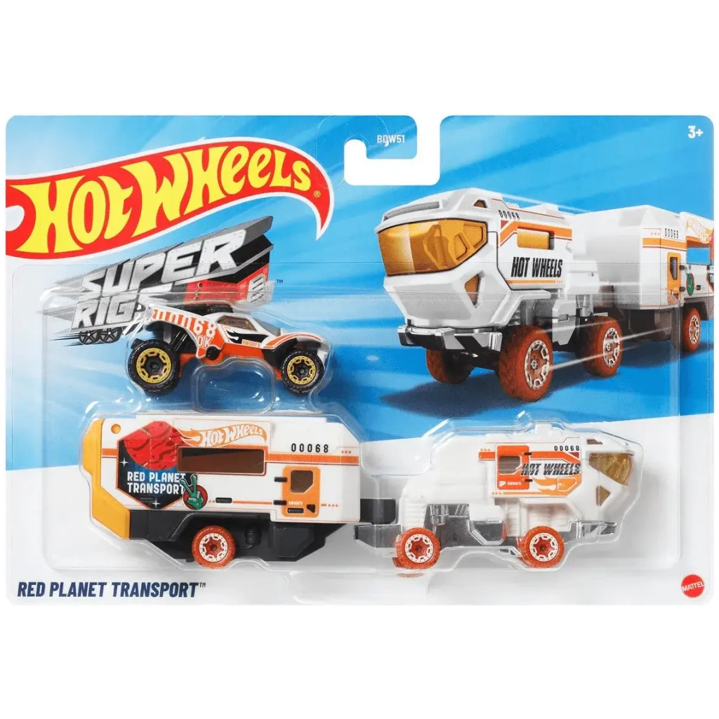 hot wheels red planet transport  super rigs seriesdiecasthot wheels  x