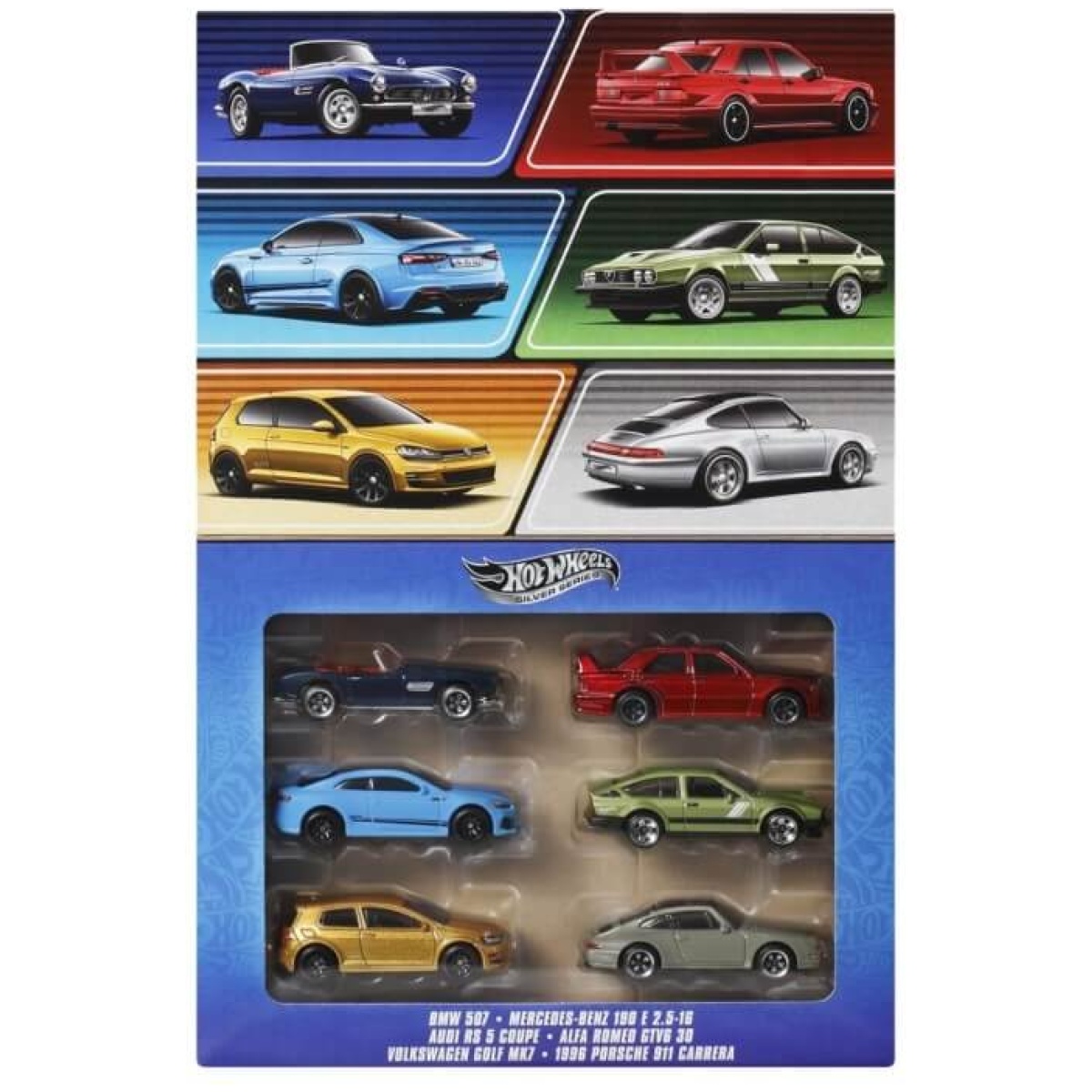 Mattel Hot Wheels: Euro Style Multipack Case - Image 1