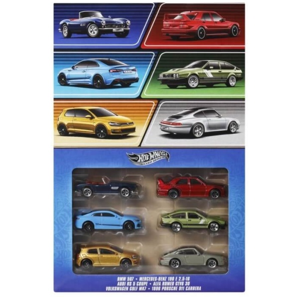 Mattel Hot Wheels: Euro Style Multipack Case