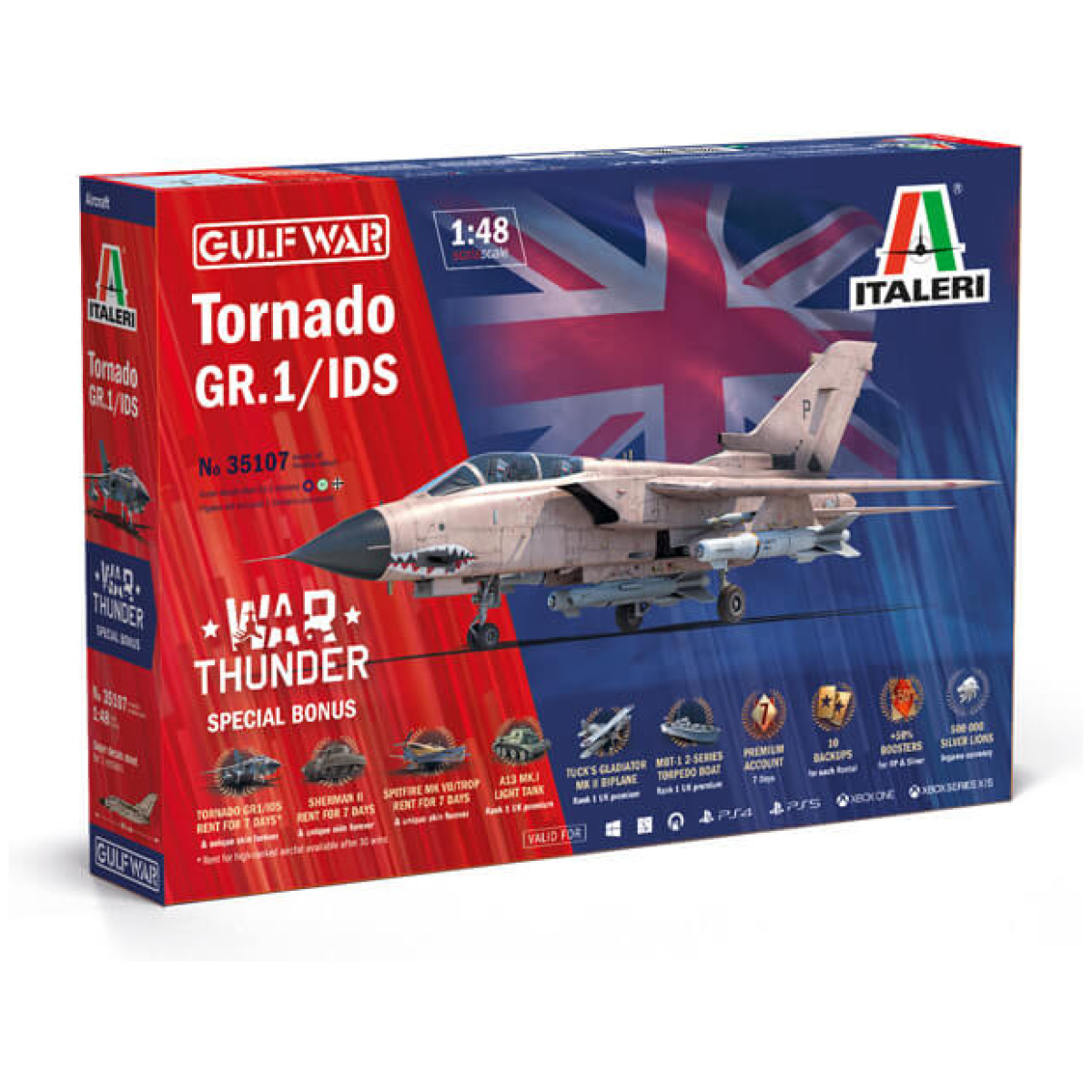 War Thunder: Italian Fighter Aircraft Tornado GR.1/IDS Gulf War 1/48 - Image 1