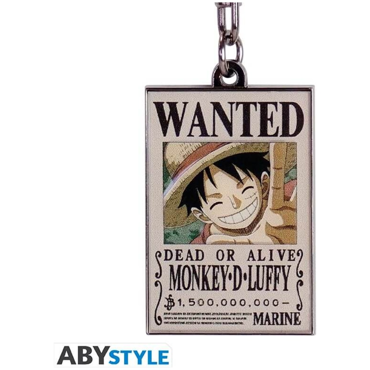 ONE PIECE Keychain Wanted Luffy - Image 2