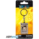 ONE PIECE Keychain Wanted Luffy