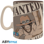 ONE PIECE Mug Ace Wanted Big size 460ml - Image 2