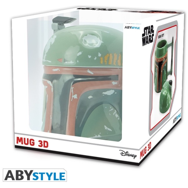STAR WARS Mug 3D Boba Fett 300ml