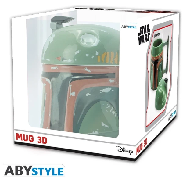 STAR WARS Mug 3D Boba Fett 300ml