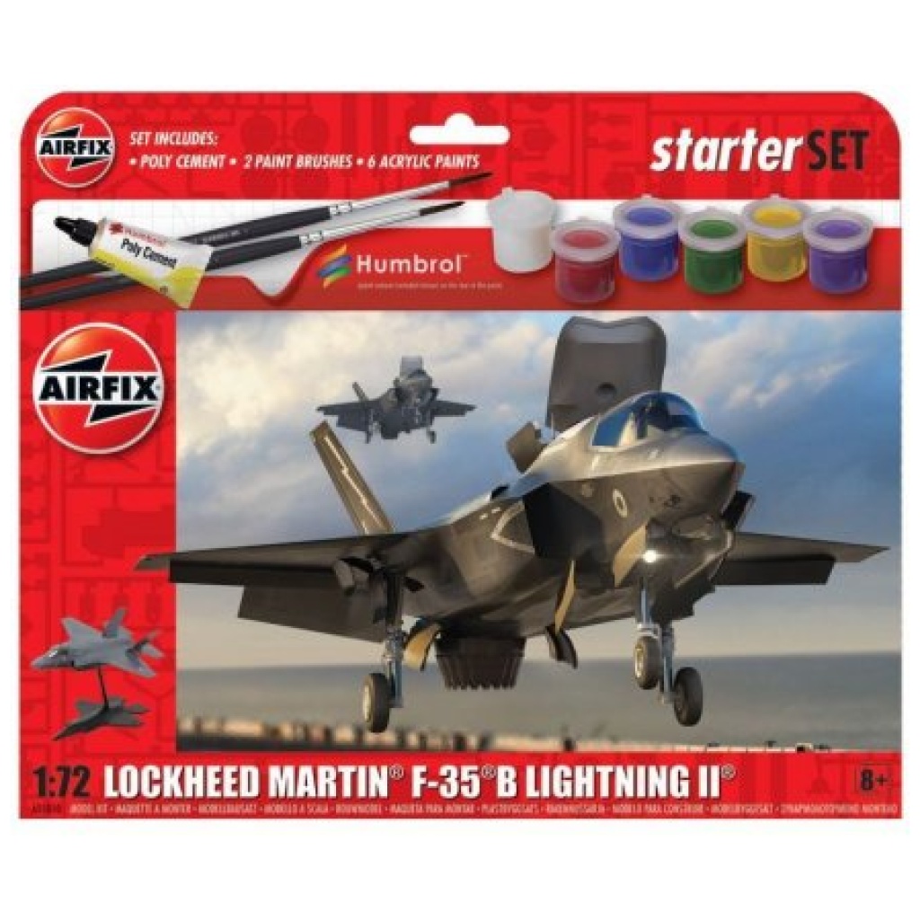 starter set lockheed martin f b lightning ii  x