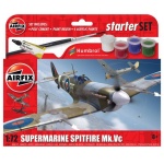 Starter Set - British Fighter Aircraf Supermarine Spitfire MkVc 1/72