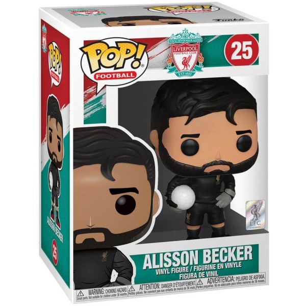 Funko POP! Football EPL: Liverpool - Alisson Becker #25