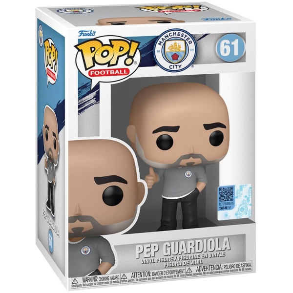Funko POP! Football EPL: Manchester City - Pep Guardiola #61