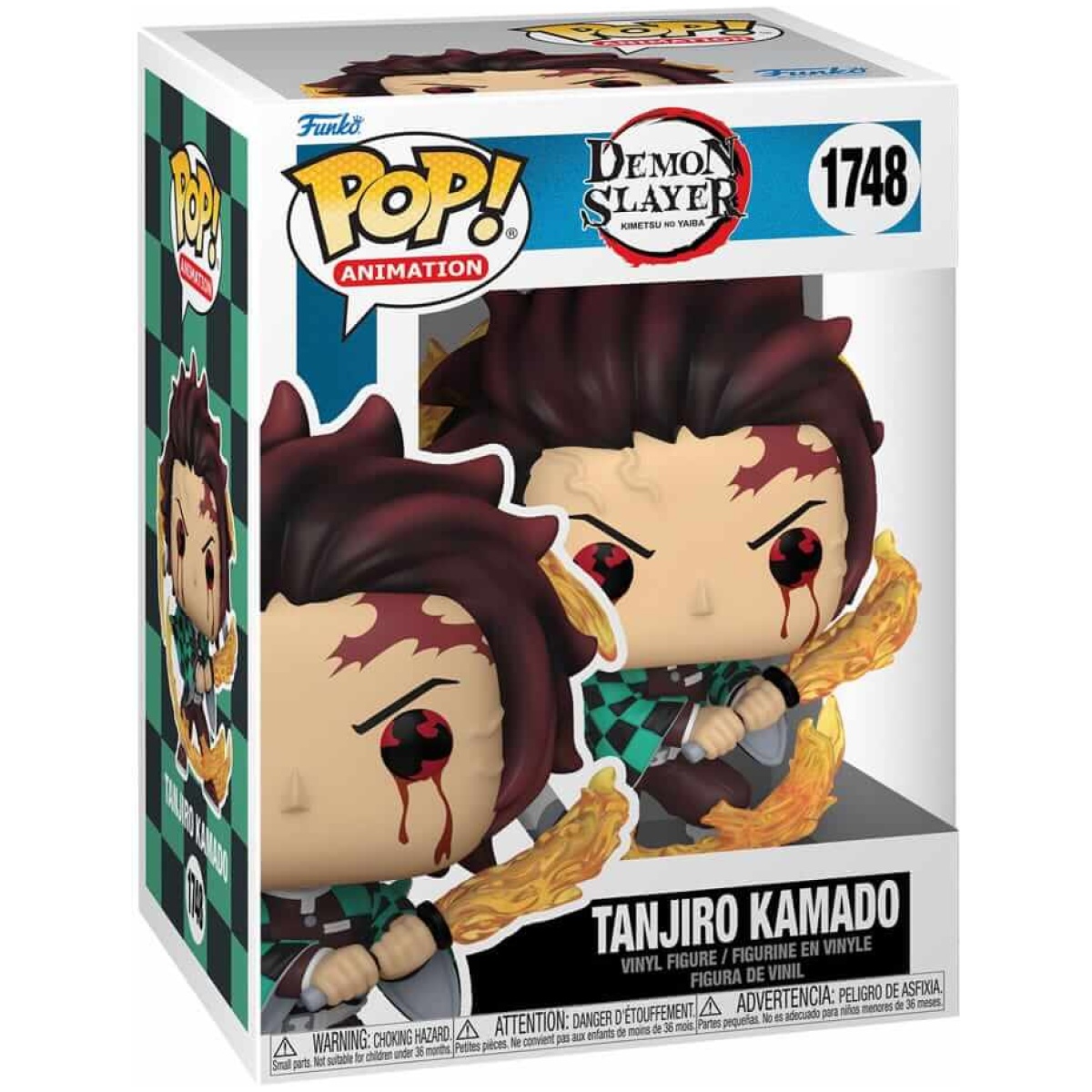 Funko POP! Demon Slayer: Kimetsu no Yaiba - Tanjiro Kamado (Sun Breathing) #1748 - Image 1