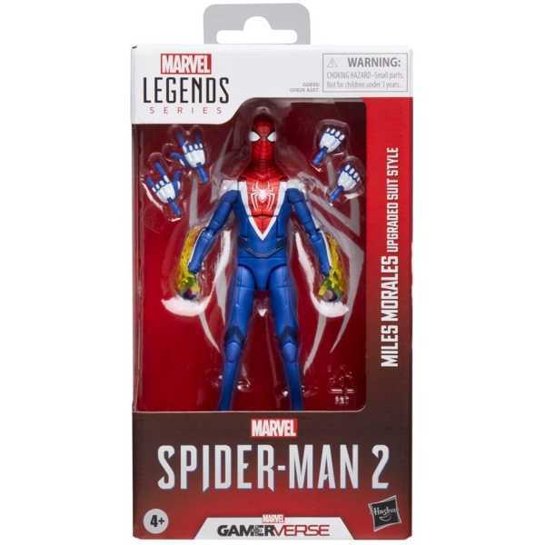 Spider-Man 2 Marvel Legends Gamerverse Action Figure Miles Morales (Upgraded Suit Style) 15cm