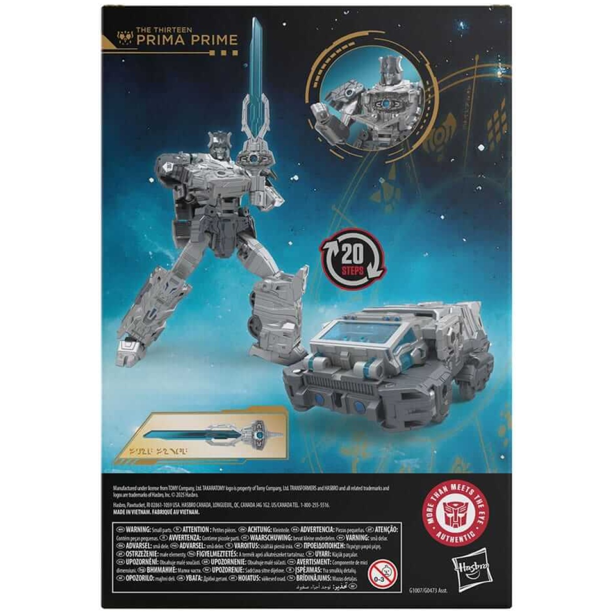 Transformers Age of the Primes Voyager Class Action Figure The Thirteen Prima Prime 18cm - Image 5