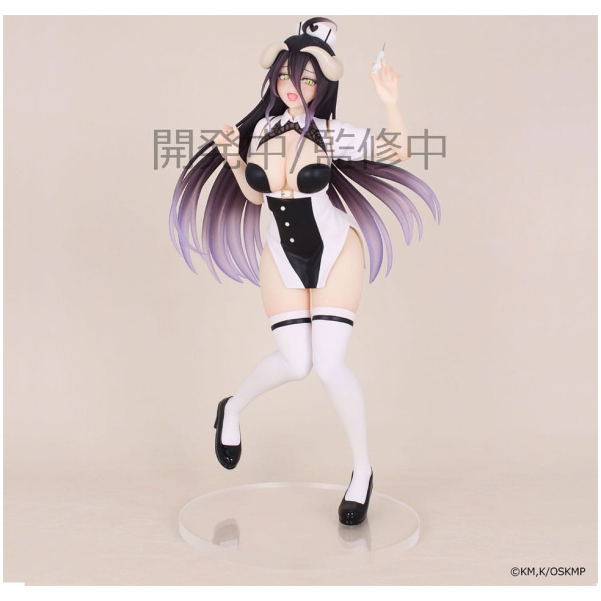 Overlord Vivit PVC Statue Albedo Nurse Ver. 18cm - Image 1