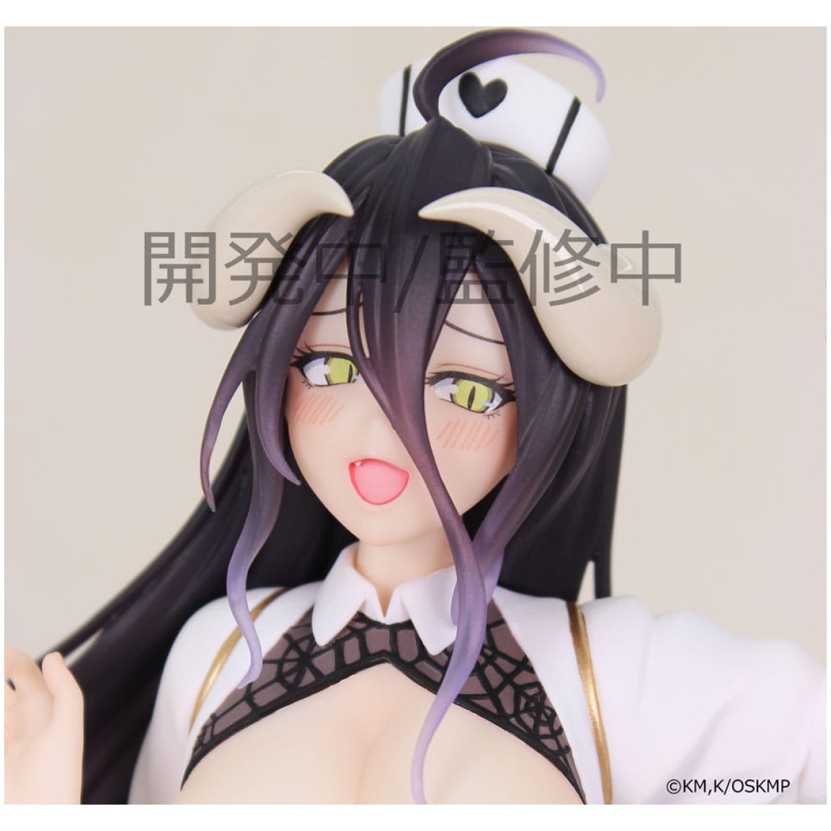 Overlord Vivit PVC Statue Albedo Nurse Ver. 18cm - Image 3