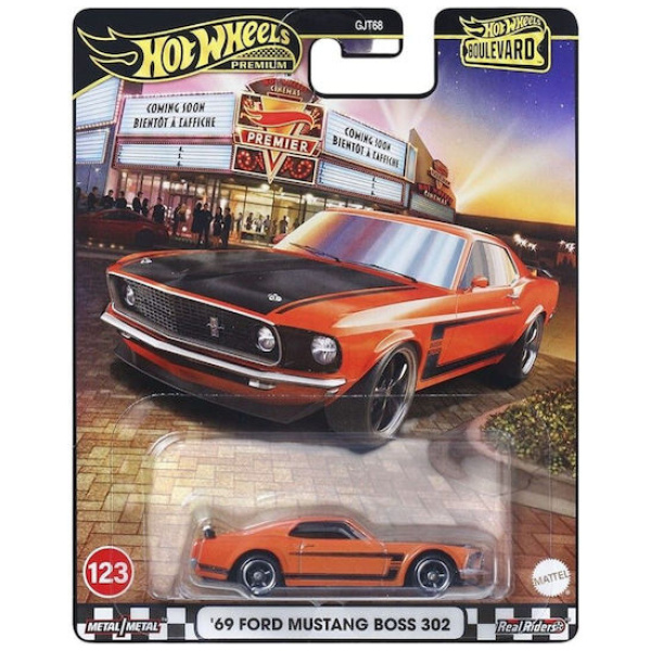 Mattel Hot Wheels Premium: Boulevard - '69 Ford Mustang Boss 302 Vehicle