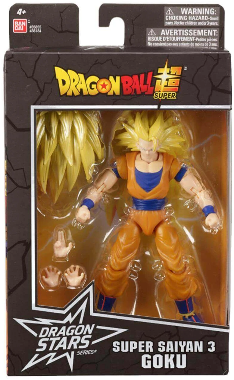 0138500 Dragon Stars: Dragon Ball - Super Saiyan 3 Goku Action Figure - Image 1