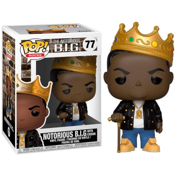 Funko POP! Rocks - The Notorious BIG with Crown #77