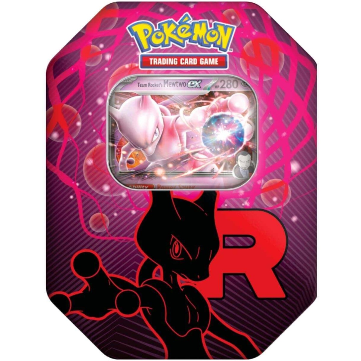 Pokemon TCG - Team Rocket: Mewtwo EX Tin - Image 1