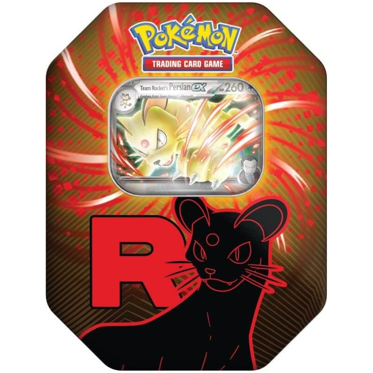 Pokemon TCG - Team Rocket: Persian EX Tin - Image 1