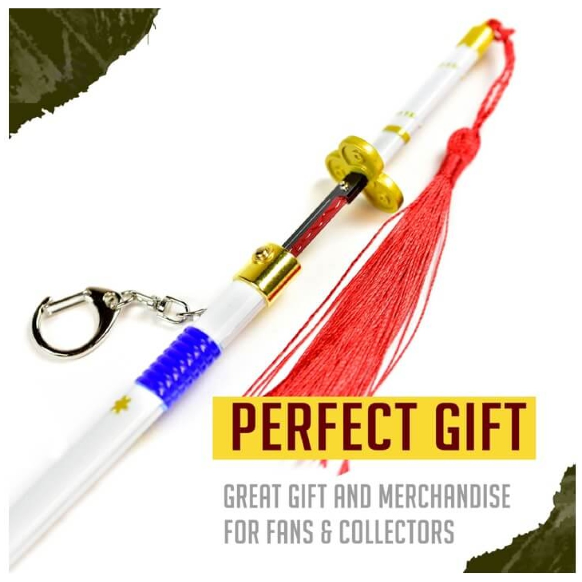 One Piece - Oden's Ame No Habakiri Sword Letter Opener keychain Version with Stand 23cm - Image 4