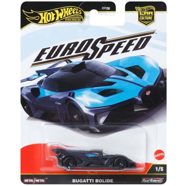 Mattel Hot Wheels Premium Car Culture: Euro Speed - Bugatti Bolide Vehicle