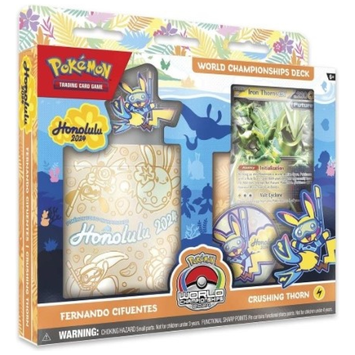 Pokemon TCG - 2024 World Championship Deck: Fernando Cifuentes, Crushing Thorn - Image 1