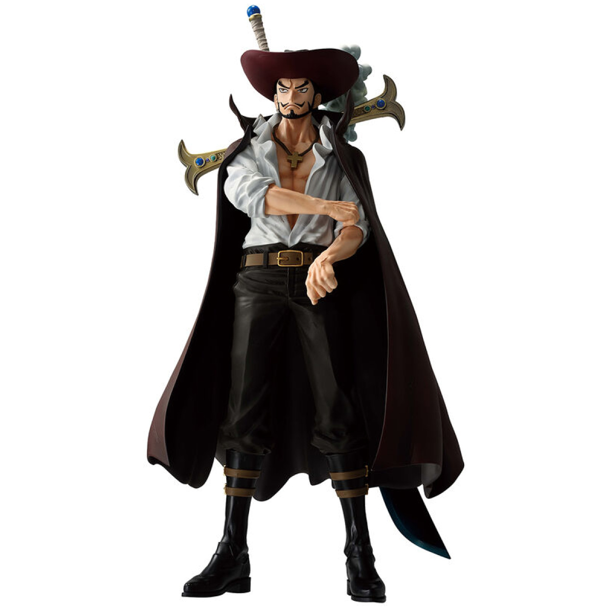 One Piece Beyond The Trials Dracule Mihawk Ichibansho statue 25cm - Image 1