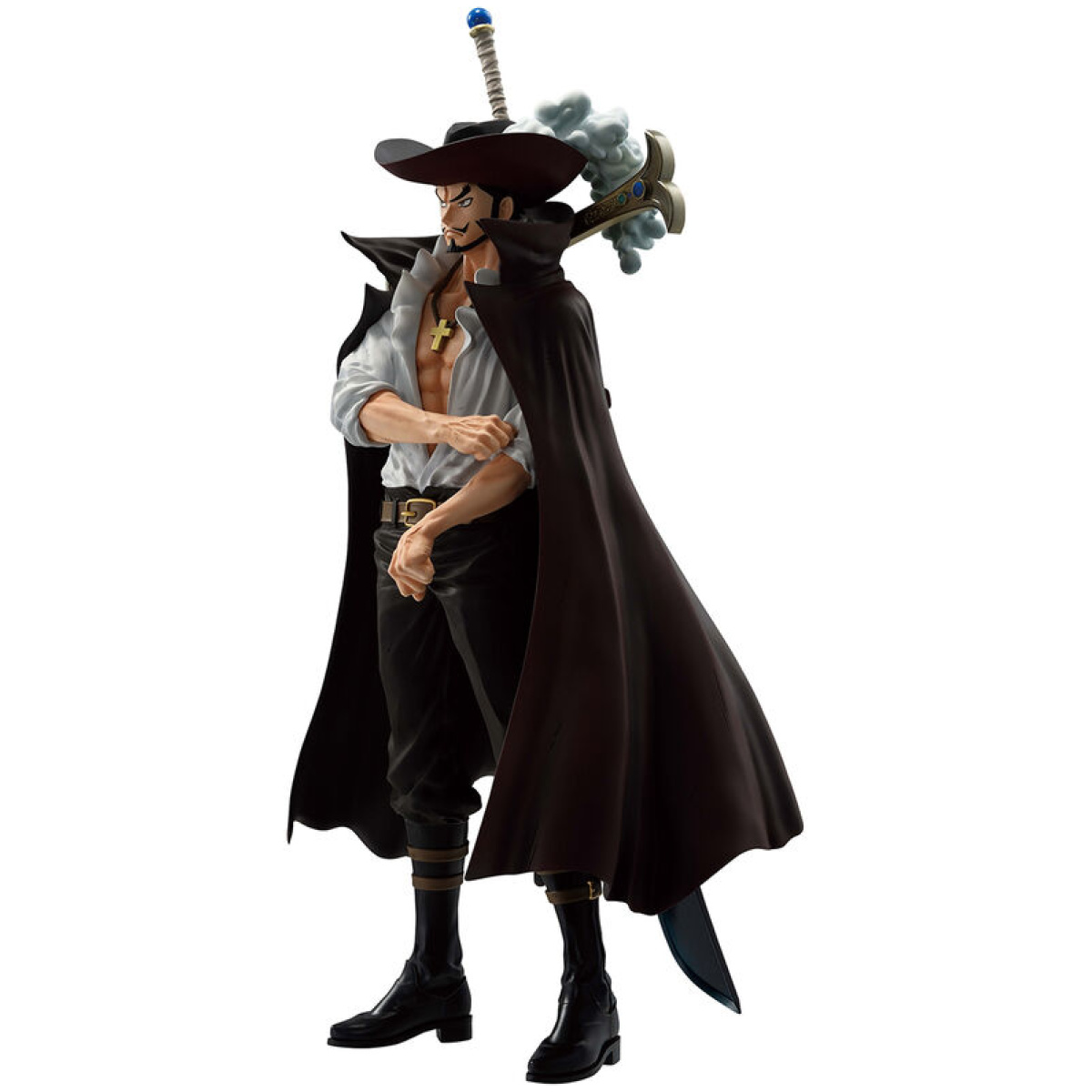 One Piece Beyond The Trials Dracule Mihawk Ichibansho statue 25cm - Image 2
