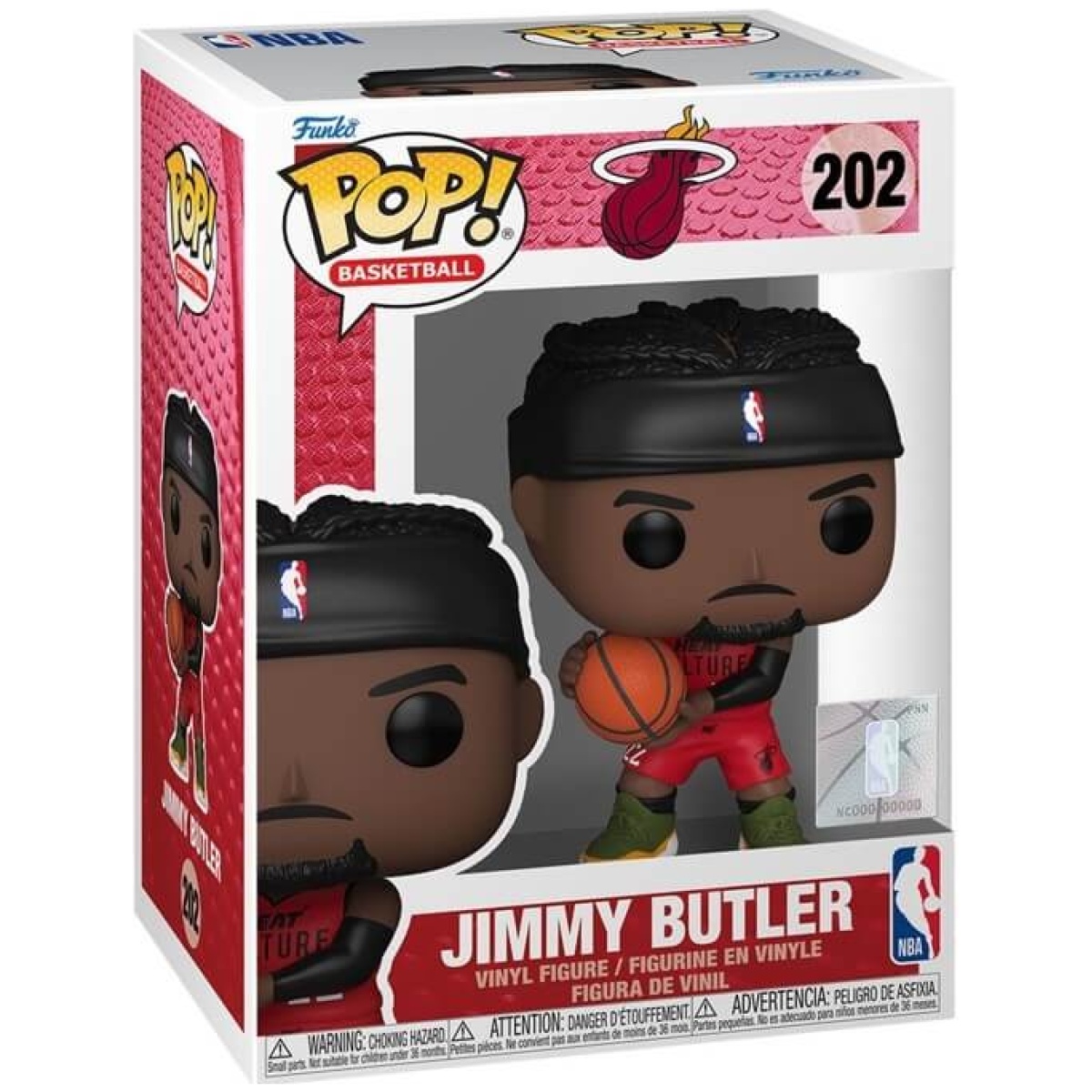 Funko Pop! NBA Heat - Jimmy Butler #202 - Image 1
